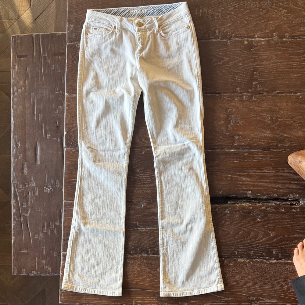 Joe's Jeans Cream Flare & Wide Leg